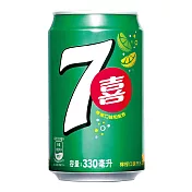 七喜汽水 330ml (24入/箱)
