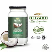 【Olivado】紐西蘭原裝進口特級冷壓初榨椰子油(375ml)