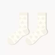 JDS 設計襪   聖誕立體造型毛圈棉襪     * 雪花