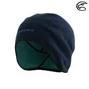 ADISI 雙層超細纖維抗風護耳保暖帽 AH23077 / 城市綠洲 (帽子 毛帽 刷毛帽 保暖帽) 青黛藍 (海青)