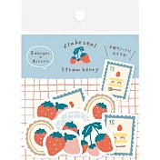 【Wa-Life】春限定|散裝和紙貼紙包20入 ‧ 草莓