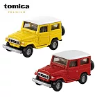 【日本正版授權】兩款一組 TOMICA PREMIUM 04 豐田 LAND CRUISER 玩具車 多美小汽車