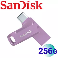 【代理商公司貨】SanDisk 256GB Ultra Dual Drive Go USB Type─C OTG 雙用隨身碟─薰衣草紫