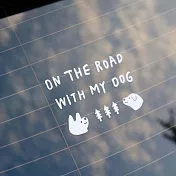 【小犬工作室】看山小犬│卡典西德貼紙_ on the road with ...