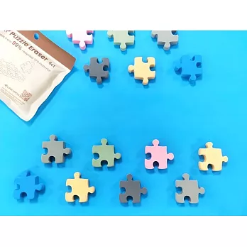 【允拓】XP Puzzle Eraser 拼圖橡皮擦 12入組