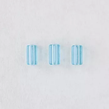 【MIYUKI FACTORY】希臘神話風 捷克玻璃珠(袋裝) 6x10mm ‧ 水藍