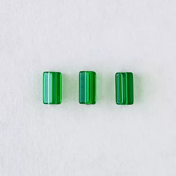 【MIYUKI FACTORY】希臘神話風 捷克玻璃珠(袋裝) 6x10mm ‧ 綠寶石