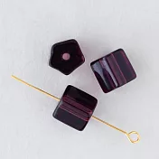 【MIYUKI FACTORY】希臘神話風 捷克玻璃珠(袋裝) 8x8mm ‧ 紫水晶