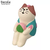 【DECOLE】concombre 悠閒花宴 發呆櫻餅貓