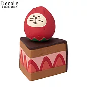 【DECOLE】concombre 洋果子 豪華草莓祭  草莓達摩的巧克力蛋糕