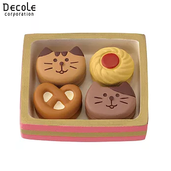 【DECOLE】concombre Bonjour Chocolat  貓貓餅乾禮盒