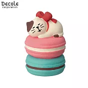 【DECOLE】concombre Bonjour Chocolat  小貓貓和馬卡龍疊疊 3色