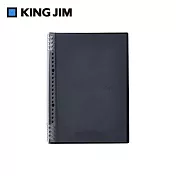 【KING JIM】CHEERS! 霓虹色雙扣環式筆記本 A5  灰色