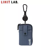 LIHIT LAB A-3203 環保系列卡片鑰匙包  深藍色