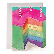 【 E.Frances 】BIG CAKE 生日卡 #BD246