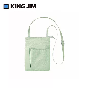 【KING JIM】EMILy隨身攜帶小包 A6  淺綠色