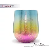 【AnnZen】《FantasTi》鈦愛生活-雙層保冷溫純鈦杯-炫彩結晶