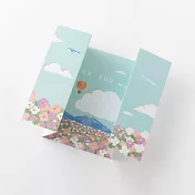 MIDORI 屏風卡片- 藍天