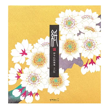 MIDORI JAPANWORKS日本名藝系列(春季) 便箋-絹印櫻花