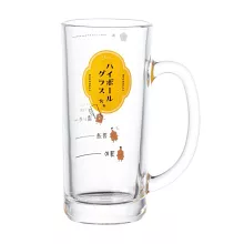 【Toyo Sasaki】Highball 濃淡刻度玻璃啤酒杯435ml