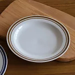 【小倉陶器】日本美濃燒 Café Style陶瓷淺盤16cm ‧ 棕