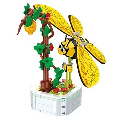 樂彩森林 療癒舒壓系列積木─蜜蜂(214片)
