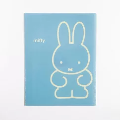 【Green Flash】Miffy米飛兔系列 6層資料夾A4 ‧ 藍色