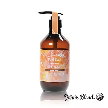 日本John’s Blend 日本製香氛沐浴液態皂300ml(沐浴露) 橙麝香