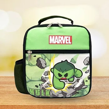 【Marvel 漫威】Marvel Q版餐袋 / 野餐袋 / 保冰保溫袋 綠巨人浩克