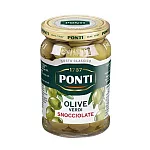 義大利【Ponti】去籽綠橄欖(290g)