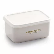 【SABU HIROMORI】日本製AQUARELLE微波抗菌保鮮盒 250ml 可微波 可洗碗機 象牙白