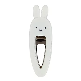 【日本正版授權】米飛兔 造型髮夾 髮夾/瀏海髮夾/瀏海夾 Miffy/米菲兔 - 米色款