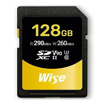 Wise 128GB SDXC UHS-II V90 記憶卡
