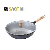 【SAEMMI】極選碳鋼炒鍋30公分