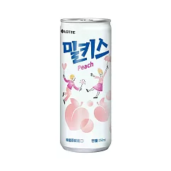 【Lotte樂天】桃子優格風味碳酸飲(250ml)