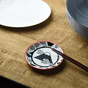【Yamani】美濃燒｜和紋 陶瓷小皿10cm ‧ 富士山