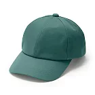 【MUJI 無印良品】撥水加工附防水膠條棒球帽 深綠