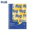 PLUS COE365限量活頁筆記本 B5  HUG
