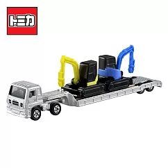 【日本正版授權】TOMICA NO.142 五十鈴 重機搬送車 拖板車 ISUZU 玩具車 長盒 多美小汽車