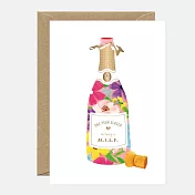 【AWS】MILF Bottle - Birthday Greeting card 生日卡 #1415