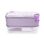 【Cap】按壓式冰塊盒(冰球款) 按壓冰塊盒紫色