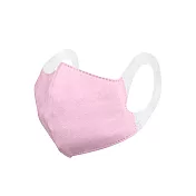順易利- 幼童3D立體醫用寬耳帶口罩(寬版耳帶 無鼻樑壓條)多色可選 (粉色)