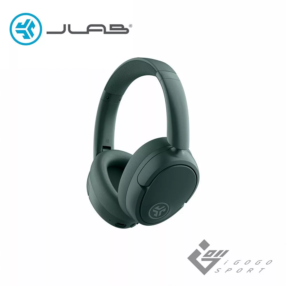 JLab Jbuds Lux ANC 降噪耳罩式藍牙耳機 鼠尾草綠