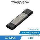 十銓TEAM-X2 MAX 行動外接式固態硬碟 【1TB】