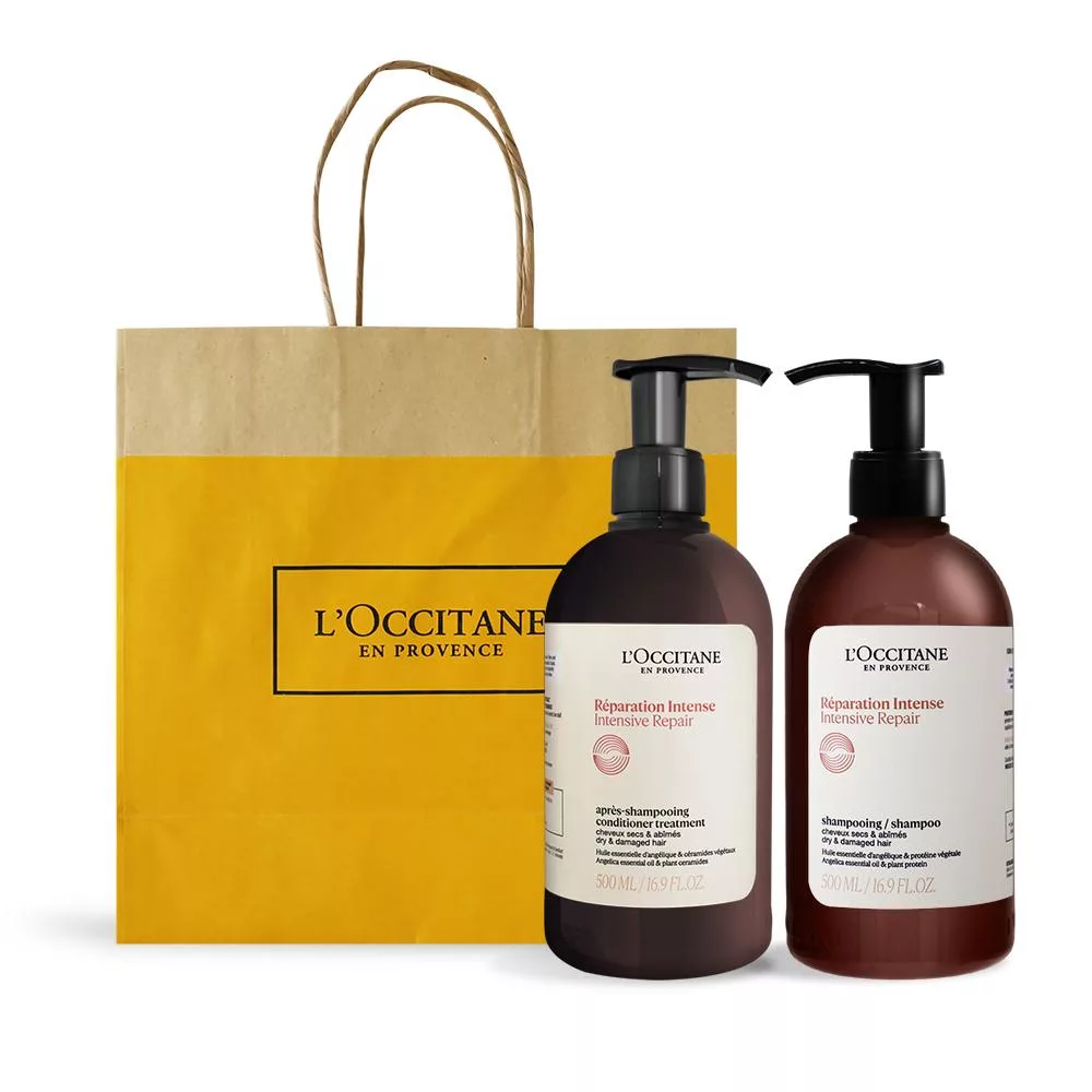 L’OCCITANE 歐舒丹 草本洗潤修護組,包含洗髮乳與潤髮乳,500mlX2容量,適合男女使用,清新調香氣,提供頭髮深層修護與滋養,公司貨包裝,品質保證。 L'OCCITANE歐舒丹 草本洗潤修護