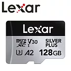 Lexar 雷克沙 128GB Silver Plus microSDXC UHS-I A2 U3 V30 記憶卡