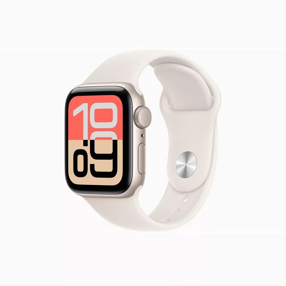 Apple Watch SE3 GPS 40mm鋁金屬錶殼+運動錶帶 星光錶殼+星光錶帶M/L