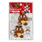 任天堂授權周邊 SUNART 栗寶寶髮夾(超級瑪利歐系列)