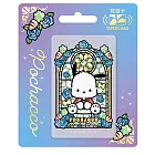 三麗鷗彩繪玻璃SUPERCARD悠遊卡 帕恰狗【受託代銷】【受託代銷】