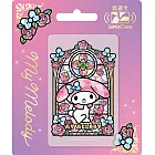 三麗鷗彩繪玻璃SUPERCARD悠遊卡 美樂蒂【受託代銷】【受託代銷】